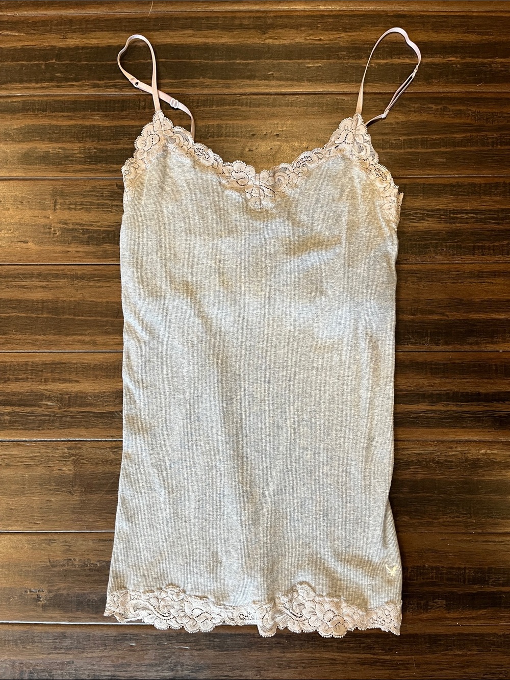 Y2K American Eagle Lace Tank Top